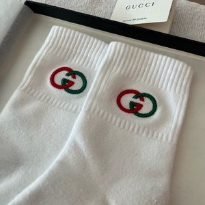 Gucci GG Logo Socks *Size Small*